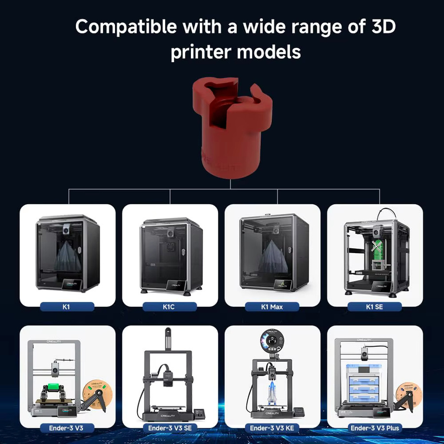 Creality Silikonsocke als Silikonhülle für K1C, K1, K2 sowie MK8, MK9, CR10, Ender 3, Ender 5 und Ender 7 3D-Drucker - Bild 1