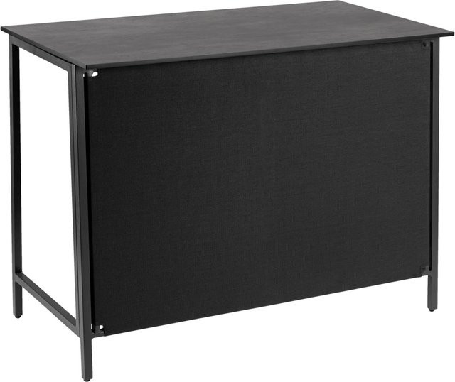 VEGA Outdoortisch Baruba Element Gerade in Rechteckform mit Betonplatte und anthrazitfarbenem Aluminiumgestell, B/T/H: 120 x 62 x 89 cm - Bild 1
