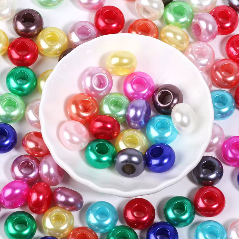 Laudsong Acrylperlen, 14 mm, Spacer-Perlen - Bild 5