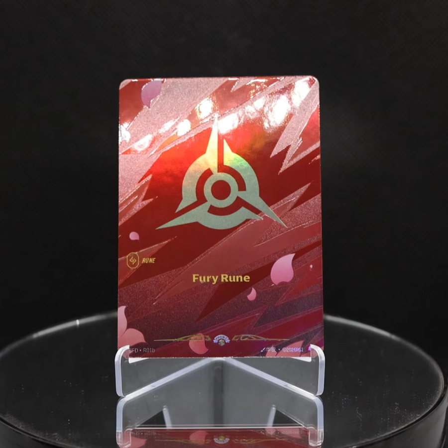 Bandai League Of Legends Riftbound RUNE-Kartenset, Folienkarte, Englisch - Bild 3