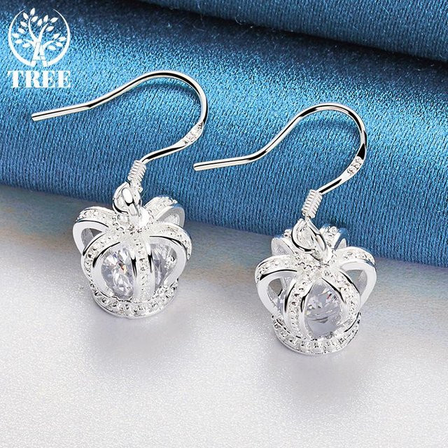 AliZero Tropfenohrringe 925 Silber, Zirkonia, Damen - Bild 1