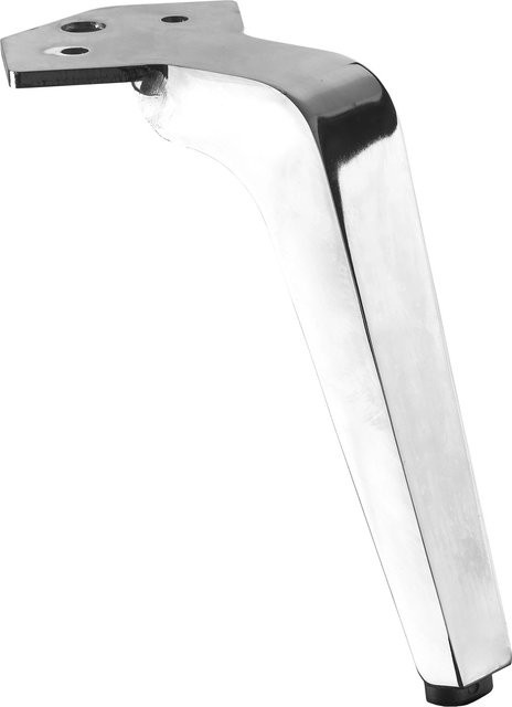 Hettich Möbelfuß Lanoia aus Stahl in Chrom/Silber, Höhe: 15,0 cm - Bild 1