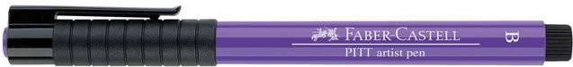 Faber Castell PITT artist pen brush Tintstift in Purpurviolett für Profis - Bild 1