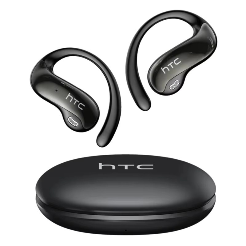 HTC NE19 Kabellose Bluetooth Open-Ear Kopfhörer mit AI-Übersetzung und ENC in Schwarz - Bild 7