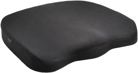 Leitz Sitzkissen aus Memory-Schaum in Schwarz, ergonomisch und rutschfest, Breite: 44,4 cm - Bild 1