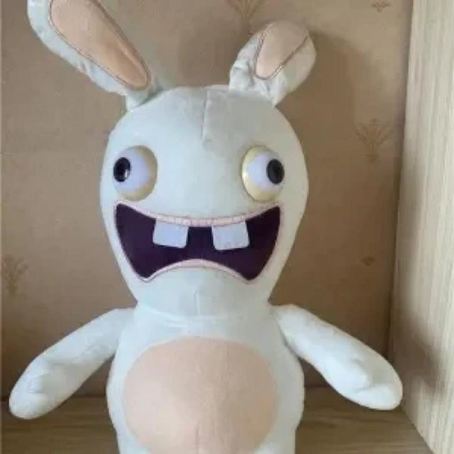Lehman Hase, Lustige Tierpuppe, Plüsch, 20cm - Bild 1