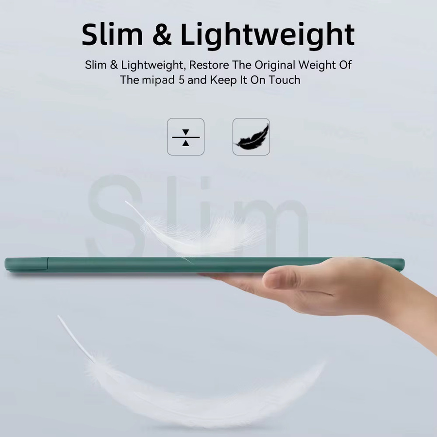 Magnetische Schutzhülle für Xiaomi Mi Pad 5, 6, 6 Pro, 7, 7 Pro und 6S Pro in Pink - Bild 4