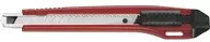 Westcott Premium Cuttermesser mit 9 mm Klinge aus Carbonstahl in Rot und Schwarz mit Rastautomatik und Abbrechvorrichtung - Bild 1