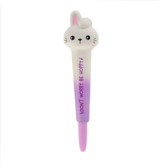 Legami Squishy-Gelstift Bunny in Schwarz mit Gel-Tinte - Bild 1