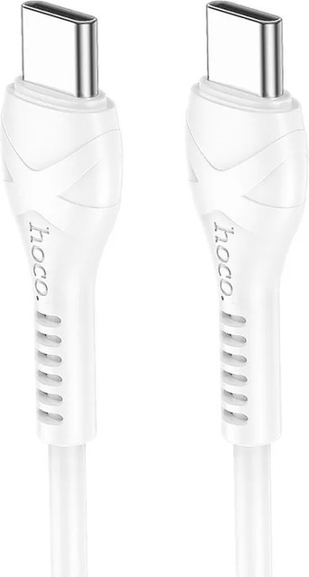 HOCO X37 USB-C Daten- und Ladekabel, 60W, 1m, Weiß - Bild 1