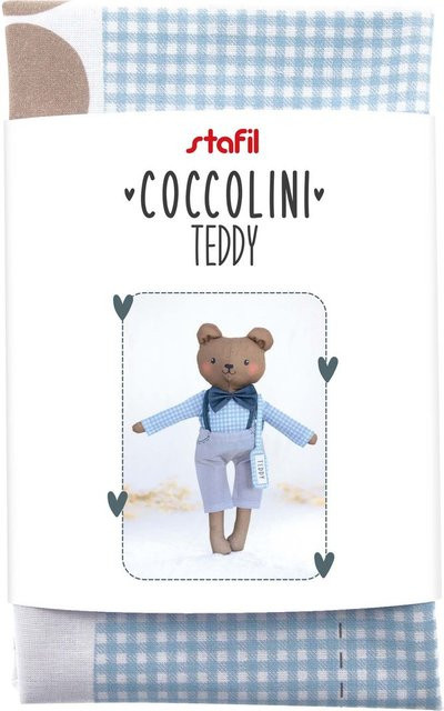 Coccolini Teddy Kuscheltier Nähset Stoff - Bild 1
