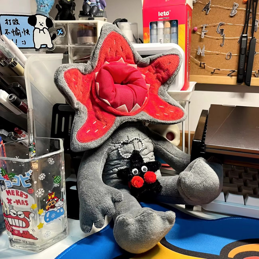 MINISO Stranger Things Demogorgon, Plüschtiere, Grau - Bild 2