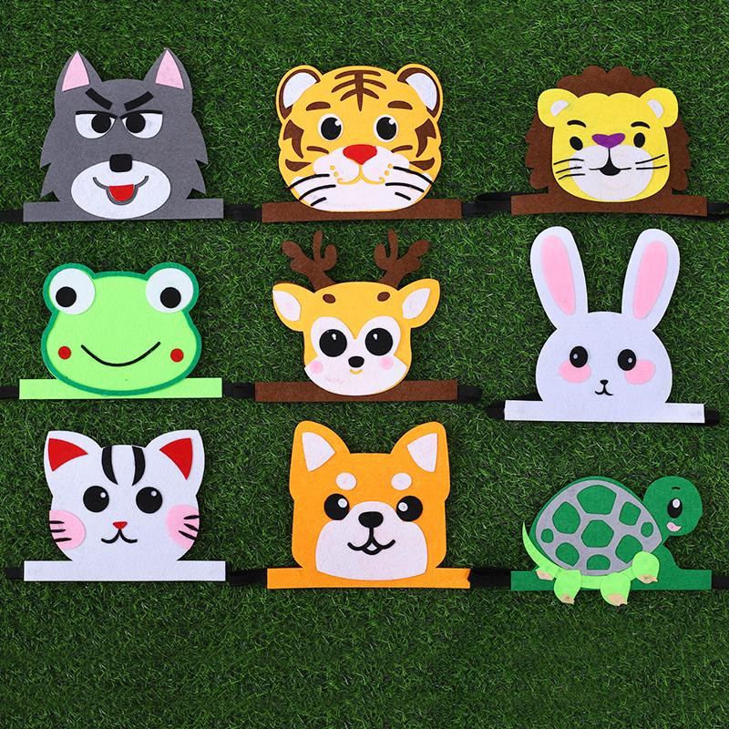 Allbestart Tiermasken Zoo Dschungel Papier helle gelbe - Bild 2