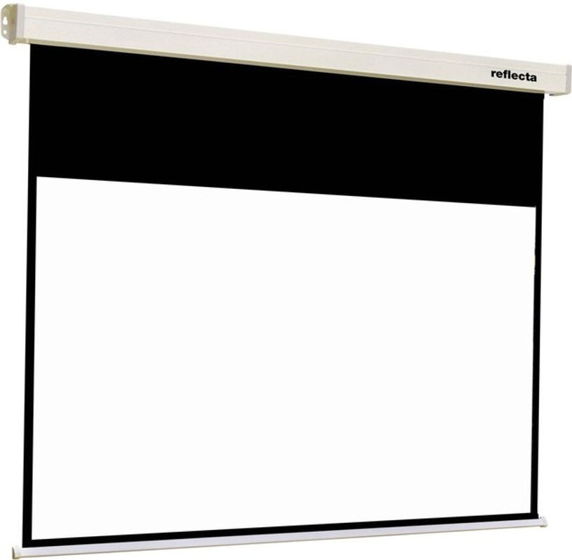 Reflecta Crystal-Line Motor RC lux Leinwand, Textil, Weiß, B: 160 cm, H: 130 cm - Bild 1
