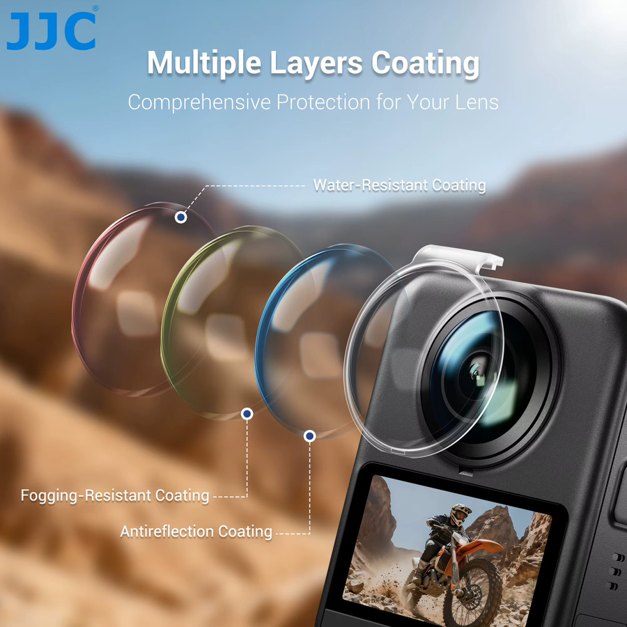 JJC Objektivschutz für DJI Osmo 360 kratzfest und stoßfest PC-Schutzhülle - Bild 3