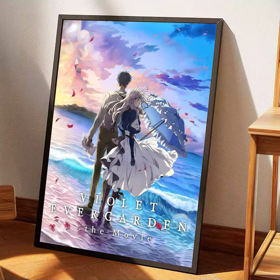 Anime Violet Evergarden Retro Wandposter aus Kraftpapier Multicolor - Bild 6