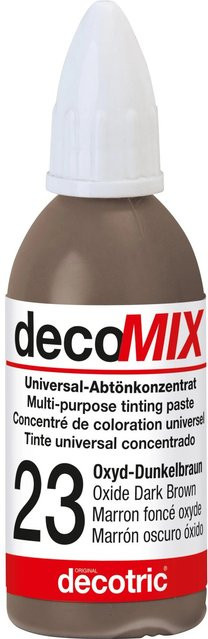 Decotric Decomix Universal-Abtönkonzentrat Oxyd-Dunkelbraun 20 ml - Bild 1