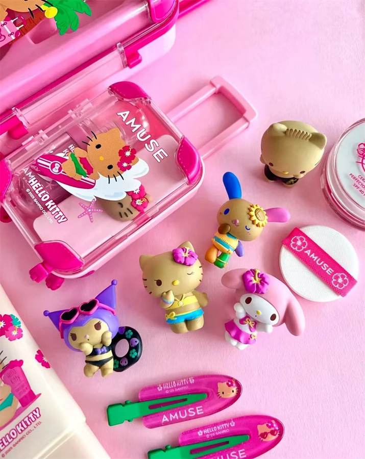 Sanrio Kuromi Cinnamoroll Sammelfigur, Blindbox, Sommerurlaub-Serie - Bild 4