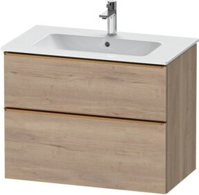 Duravit Waschtischunterschrank D-Neo in Beige Matt, Wandhängend, B/T: 81 x 46,2 cm - Bild 1