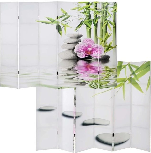 MCW Foto-Paravent Bagheria Raumteiler Spanische Wand Kho Samui in Weiss und Mehrfarbig, B/H: 180 x 240 cm - Bild 1