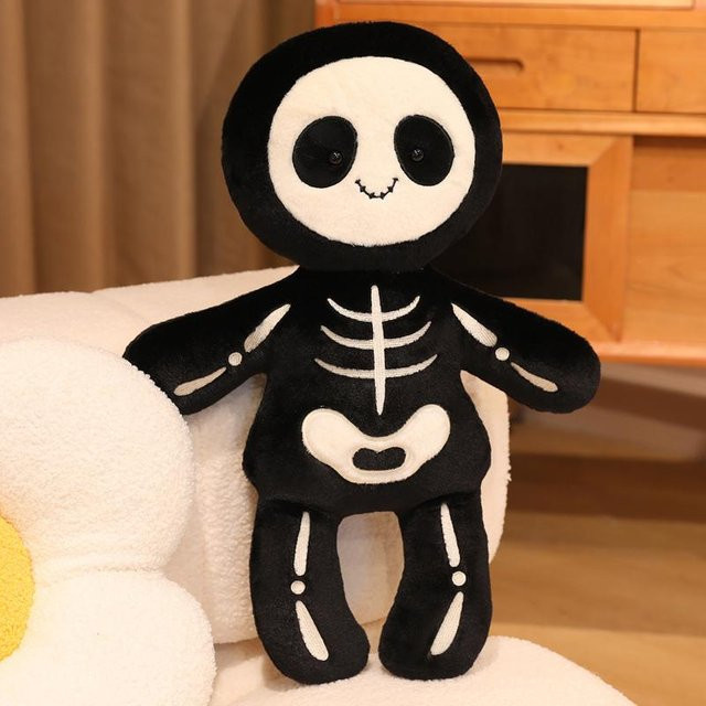 Yiran Health & Beauty Halloween Plüschtiere Skelett Mumie, 50cm, ab 18 Jahren - Bild 1