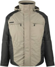 Mascot Frankfurt Winterjacke in Beige/Schwarz, Größe XXL - Bild 1