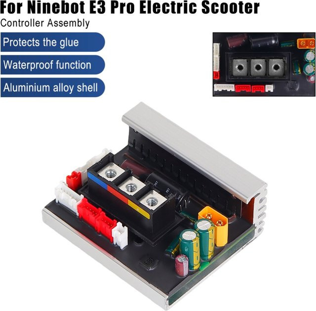 Ninebot E3 Pro Elektroroller Ersatz Steuerplatine Motherboard in Schwarz aus ABS-Material - Bild 1