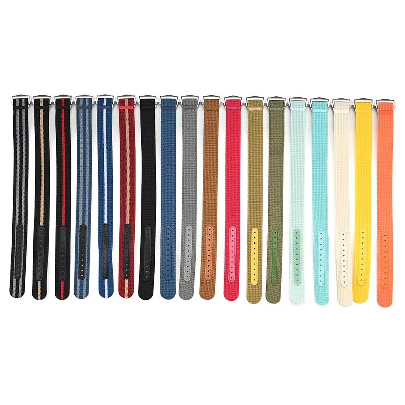 strapfreak Uhrenarmband Nylon, gerippt, 20 mm, 22 mm, Unisex - Bild 3