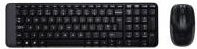 Logitech MK220 Kabellose Tastatur und Maus Kombination RF Wireless USB 2.4 GHz Schwarz UK Layout - Bild 1