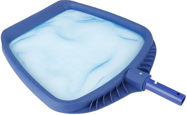 CosyHome Laubkescher mit feinem Netz für Schwimmbecken und Fischteiche in White und Blue - Bild 1