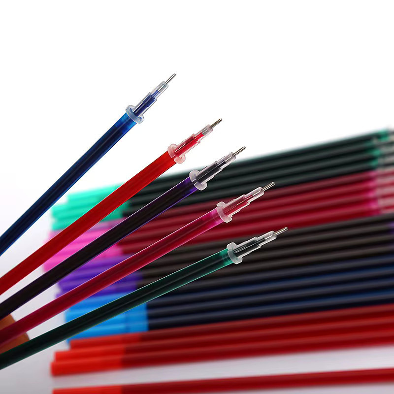 Wasserlöslicher Kreuzstichstift mit feinköpfiger Mine in gemischten Farben und roter Tinte - Bild 2