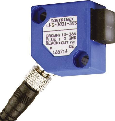 Contrinex Reflexions-Lichttaster LHS-3131-303 620 600 005 in Blau, hellschaltend mit Hintergrundausblendung - Bild 1