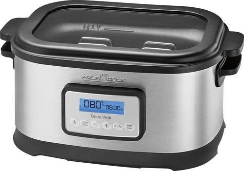 Profi Cook Sous Vide Niedrig-Temperatur-Garer PC-SV 1112 in Edelstahl und Schwarz/Silber - Bild 1