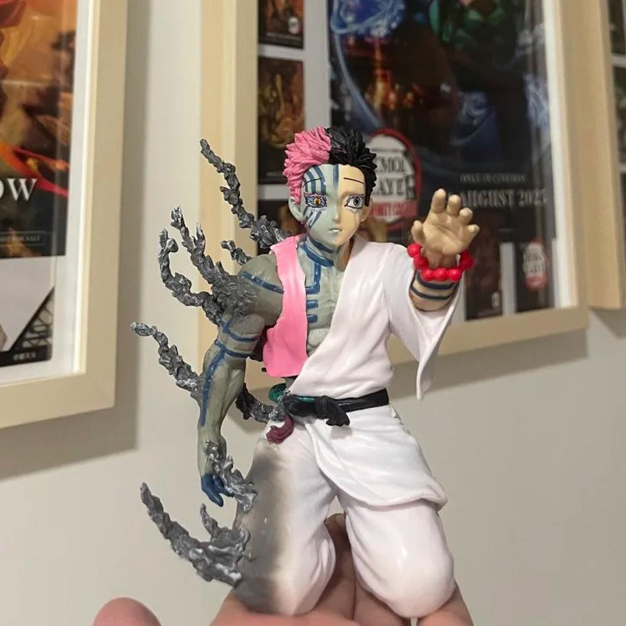 Yiran toy 1 Kimetsu no Yaiba Akaza Figur 15cm - Bild 4