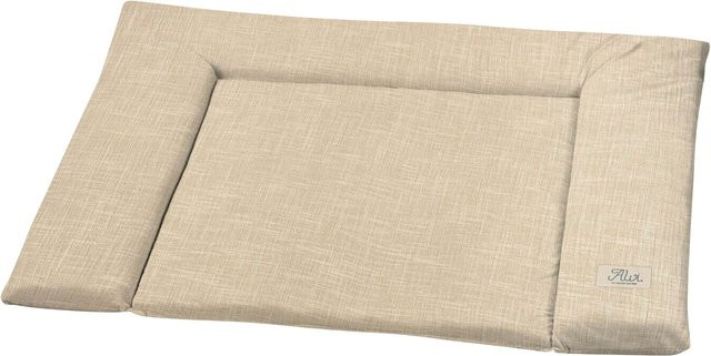 Alvi Wickelauflage Slub Muslin für Babys in Sand/Beige, B/T: 70 x 85 cm - Bild 1