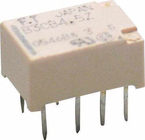 Fujitsu FTR-B3 CA Printrelais 4,5V DC 2A mit 2 Wechsler in Weiß - Bild 1