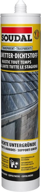 Soudal Allwetter Acryl-Dichtstoff Transparent - Bild 1