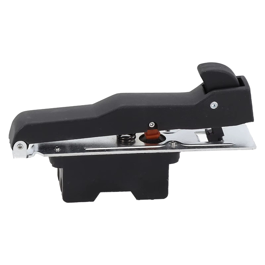 2NO Elektrischer Trigger Schalter AC 250V 12A 5E4 Schwarz für Winkel schleifer Polierer B/T/H: 10,6 x 2,5 x 6,0 cm - Bild 3