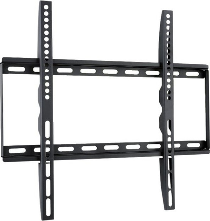 TECHly ICA-PLB-162M TV-Wandhalterung mit integrierter Wasserwaage in Schwarz für 58,4 cm bis 139,7 cm Fernseher, Starr