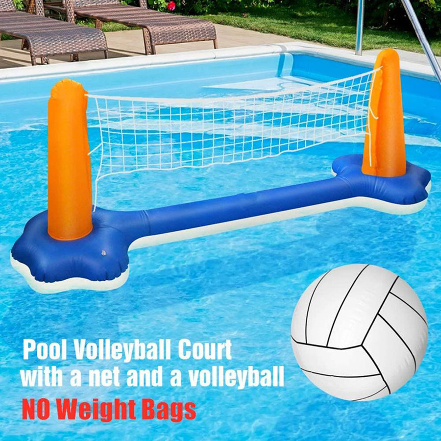 aimo Pool-Schwimmspielzeug Set Volleyball und Basketball Bunt - Bild 2