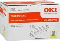 OKI Bildtrommel Gelb für C5650 und C5750 mit 20000 Seiten Reichweite (43870005) - Bild 2