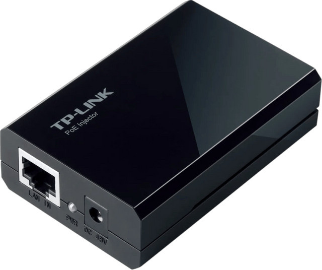 TP-Link TL-POE150S Ethernet LAN Injektor in Schwarz - Bild 1