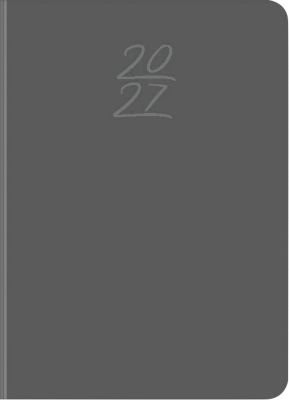 Korsch Wochenplaner Colour 2027, 12-Monats-Kalender mit 128 Seiten, anthrazit, B 115 mm x H 155 mm - Bild 1