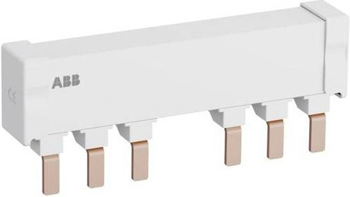ABB 1SAM401920R1022 PS2-2-2-125 3-Phasen-Sammelschiene für 2 MS155 mit 2 HK/SK, 125 A, 25 mm² - Bild 1