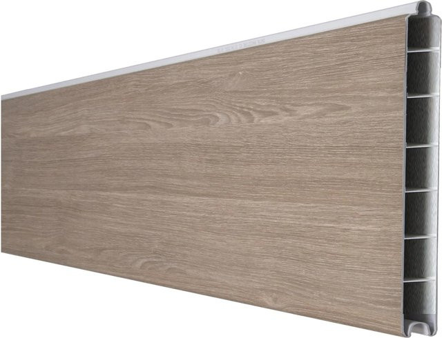 GroJa Einzelprofil Schmal Basicline in Sheffield Oak, Farbe: Braun, Höhe: 180 cm, Breite: 15 cm - Bild 1