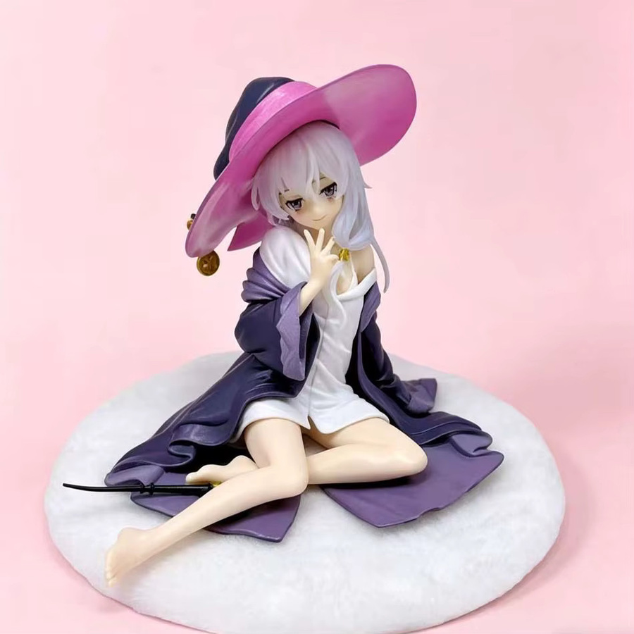Bandai Die Reise von Elaina Elaina mit Hexenhut, Anime-Figur, 10cm - Bild 4