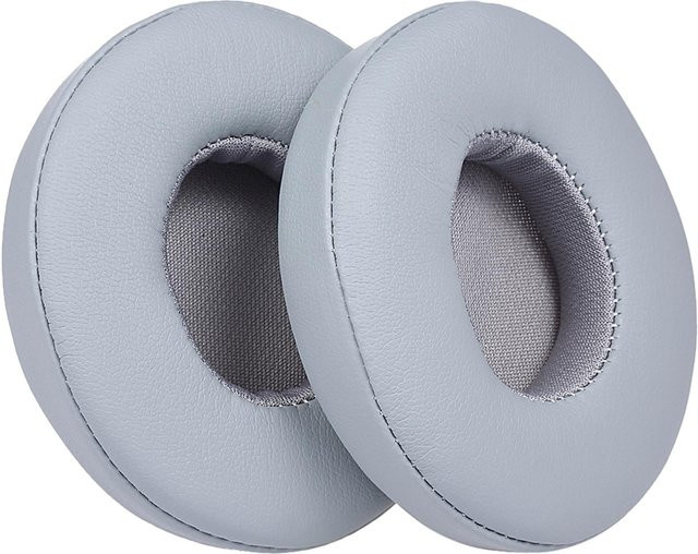 2 Stück Ersatz-Ohrpolster für Beats Solo 2/3 On Ear Wireless-Kopfhörer von Andoer in Schwarz und Grau - Bild 1