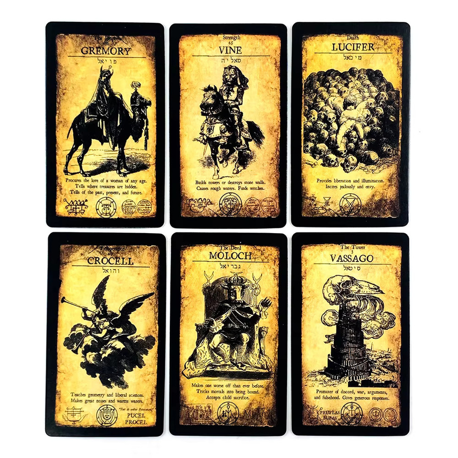 ZOCO Tarotkarten, Fantasy, englische Version, Grundspiel / Hauptprodukt - Bild 4