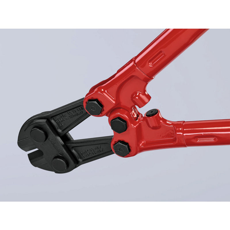 Knipex Bolzenschneider aus Chrom-Vanadium-Stahl in Blau/Rot mit Mehrkomponenten-Hüllen - Bild 4