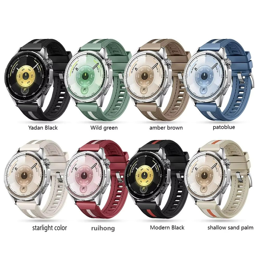 Huawei Uhrenarmband Silikon, 22 mm, Sport - Bild 2